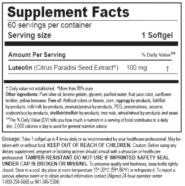 Alternative view of PureLut - 60 capsules